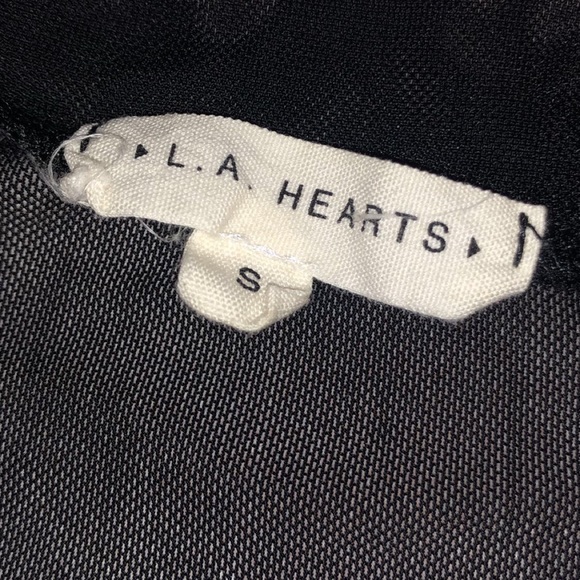 Pacsun- L.A. hearts Mesh Top - Picture 2 of 3